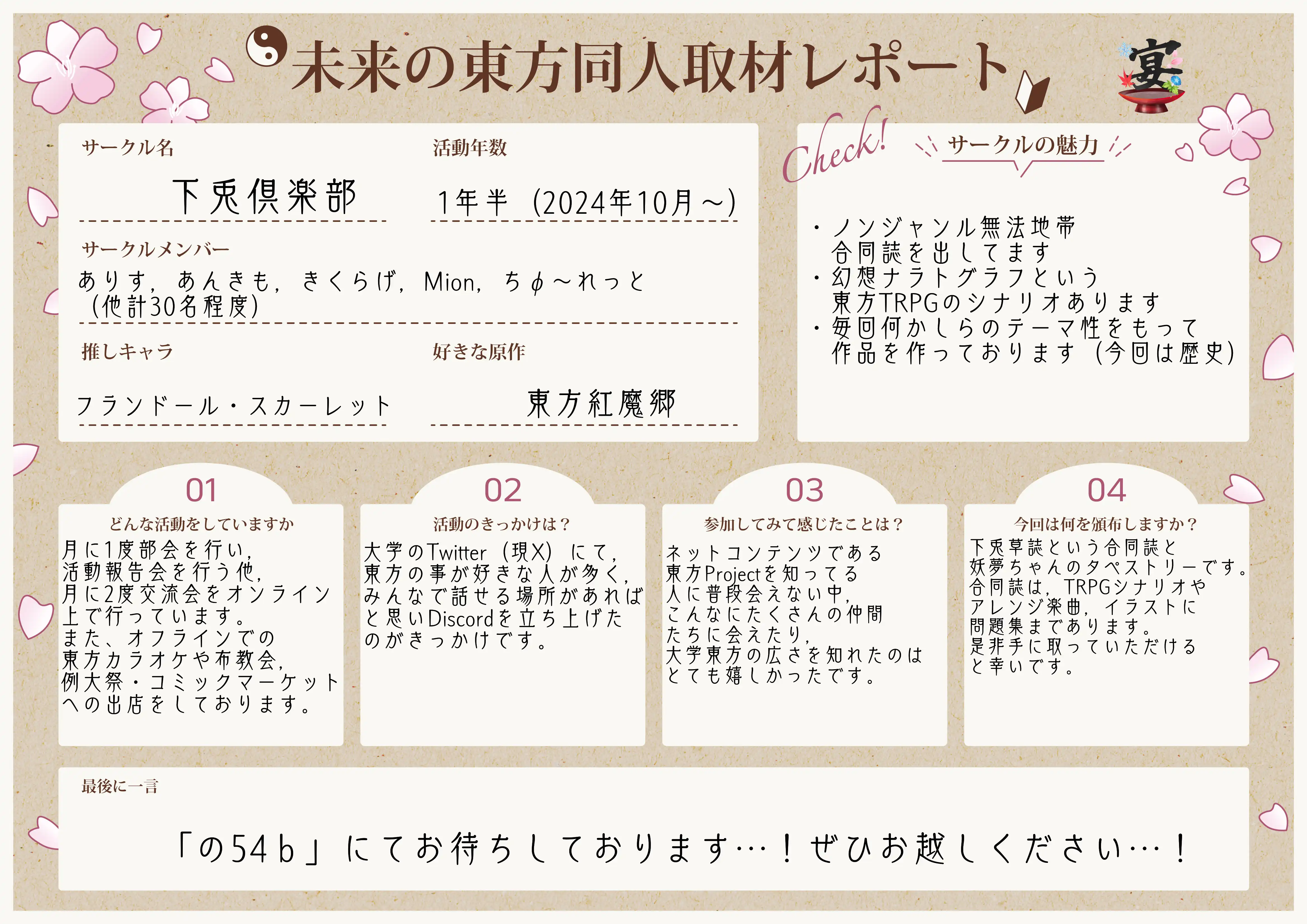 下兎俱楽部